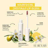 Find Cristallo Milan Lip Gloss - St. Renais at Bungalow Trading Co.