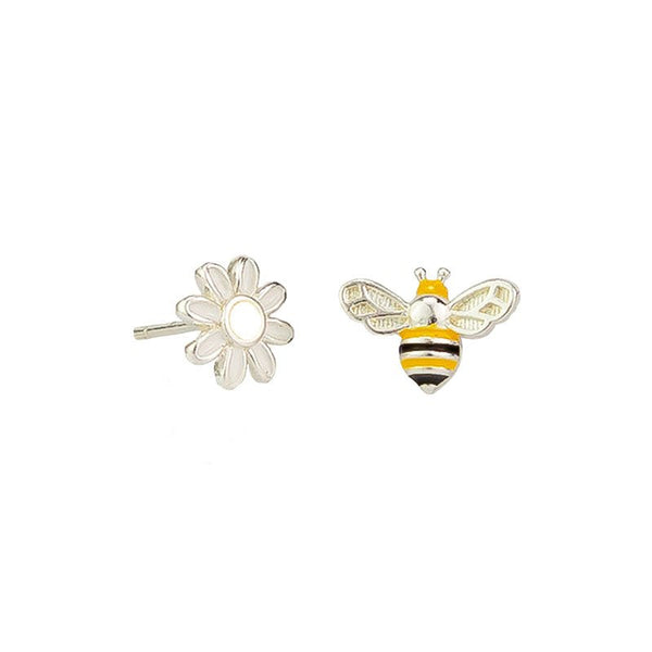 Find Daisy and Bee Stud Earrings - Tiger Tree at Bungalow Trading Co.