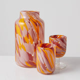 Find Desert Flower Swirl Cocktail Glass Set of 2 - Kip & Co at Bungalow Trading Co.