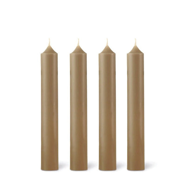 Find Dinner Candle 20cm Taupe - Domaine Lumiere at Bungalow Trading Co.