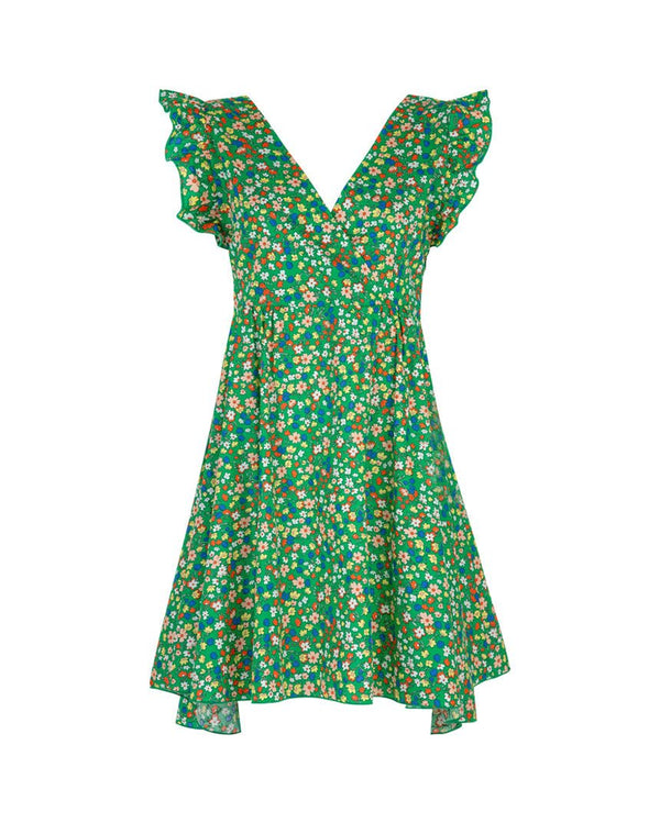 Find Double Cross Dress Green - Coop by Trelise Cooper at Bungalow Trading Co.