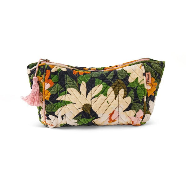 Find Dreamy Floral Velvet Toiletry Bag - Kip & Co at Bungalow Trading Co.