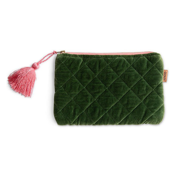 Find Easy Breezy Velvet Cosmetics Purse - Kip & Co at Bungalow Trading Co.