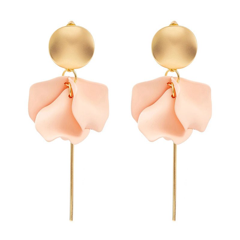 Find Esta Shell Pink Earrings - Sable & Dixie at Bungalow Trading Co.