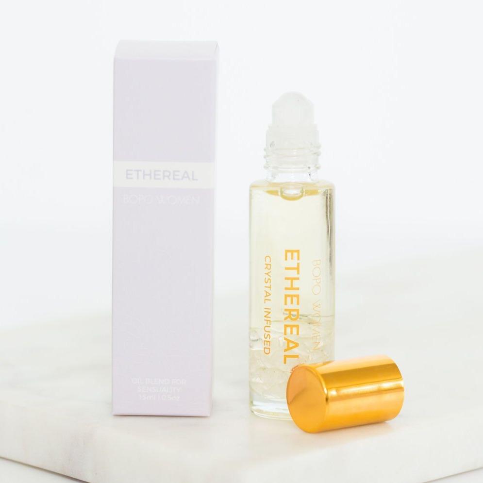 Find Ethereal Crystal Perfume Roller - BOPO Women at Bungalow Trading Co.