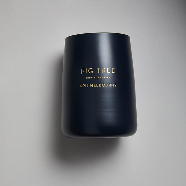 Find Fig Tree Navy Matte Candle 350G - SOH at Bungalow Trading Co.