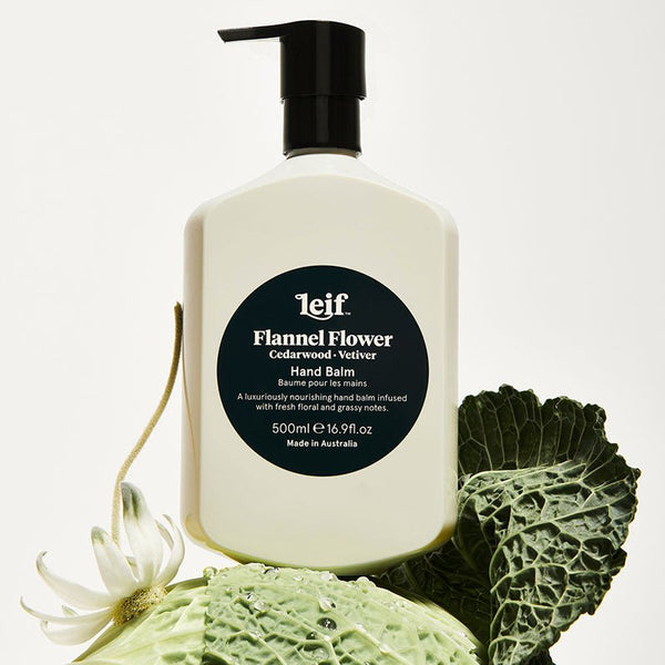 Find Flannel Flower Hand Balm 500ml - Leif at Bungalow Trading Co.