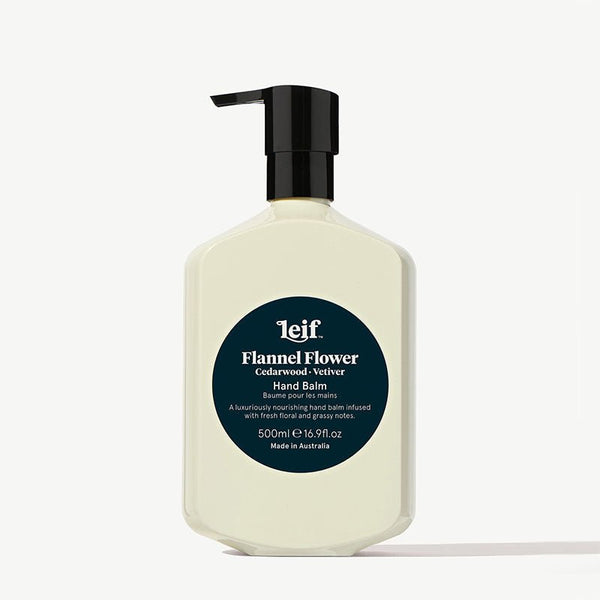 Find Flannel Flower Hand Balm 500ml - Leif at Bungalow Trading Co.