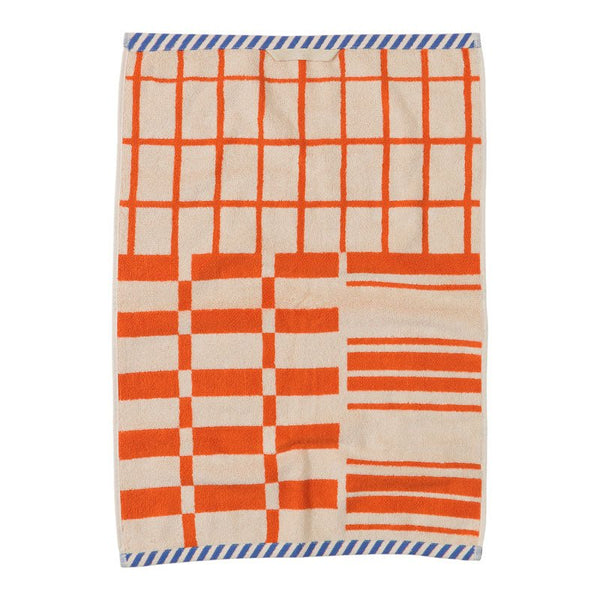 Find Fresno Hand Towel Paprika - Sage & Clare at Bungalow Trading Co.