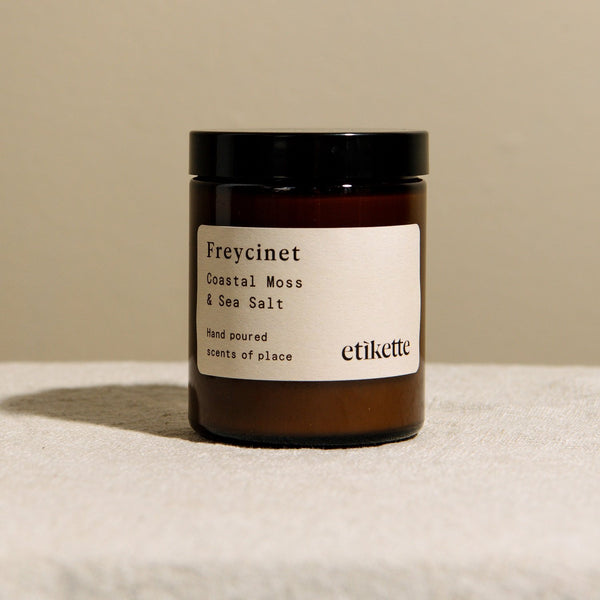 Find Freycinet 175ml Single Wick Candle - Etikette at Bungalow Trading Co.