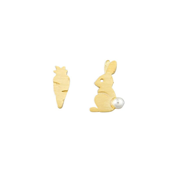Find Gold Peta Bunny Stud Earrings - Tiger Tree at Bungalow Trading Co.