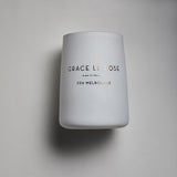 Find Grace le Rose White Matte Candle 350G - SOH at Bungalow Trading Co.