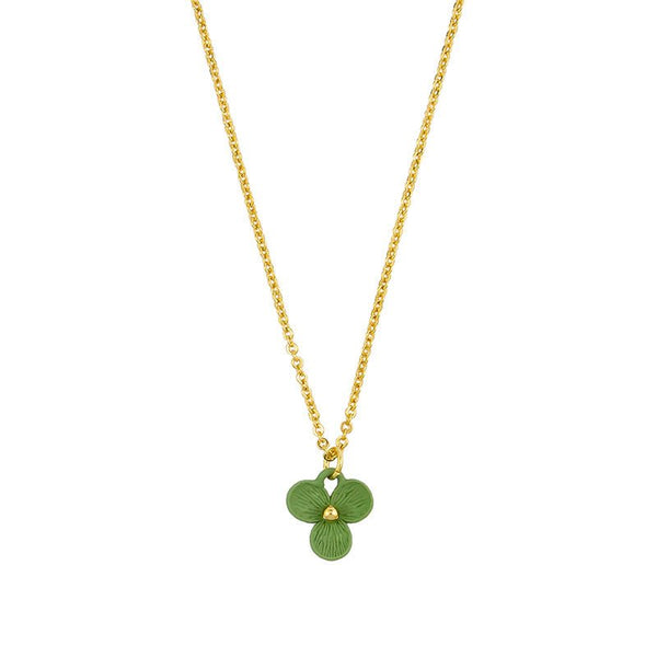 Find Green Trillium Necklace - Tiger Tree at Bungalow Trading Co.