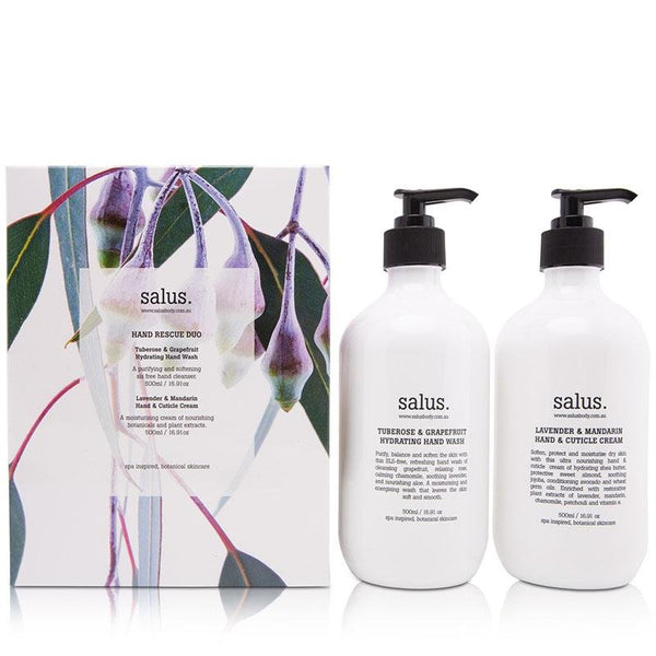 Find Hand Rescue Duo Boxed Set - Hand Wash & Hand Cream - Salus at Bungalow Trading Co.