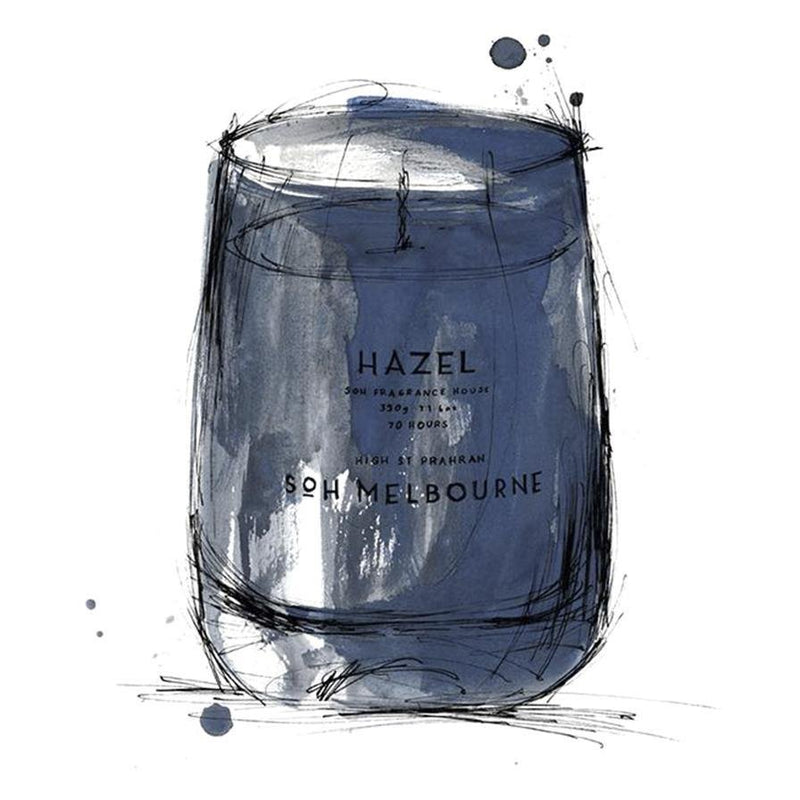 Find Hazel Navy Matte Candle 350G - SOH at Bungalow Trading Co.