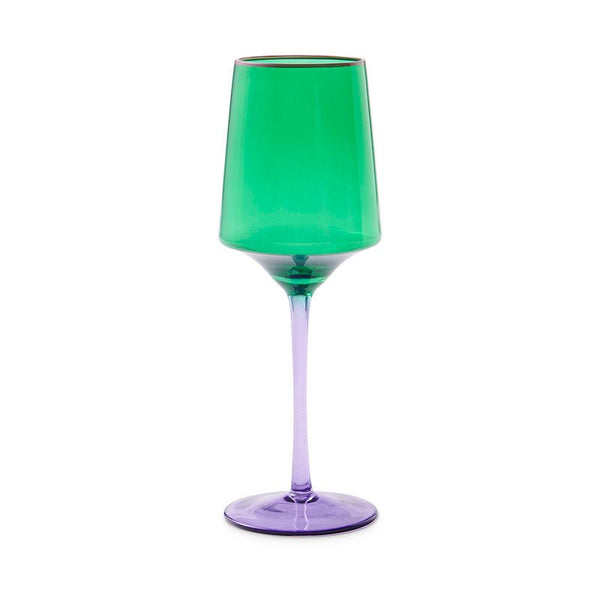 Find Jaded Vino Glass Set of 2 - Kip & Co at Bungalow Trading Co.