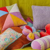 Find Joyful Velvet Petal Cushion - Kip & Co at Bungalow Trading Co.