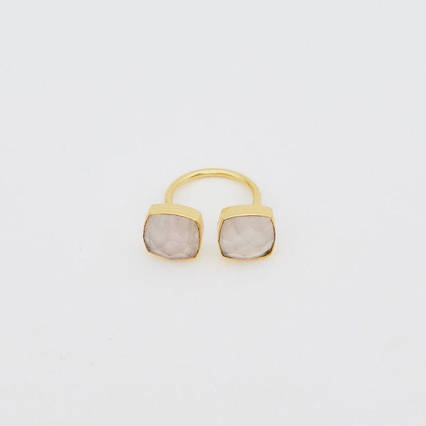 Find Kena Ring Rose Quartz - Holiday Trading at Bungalow Trading Co.