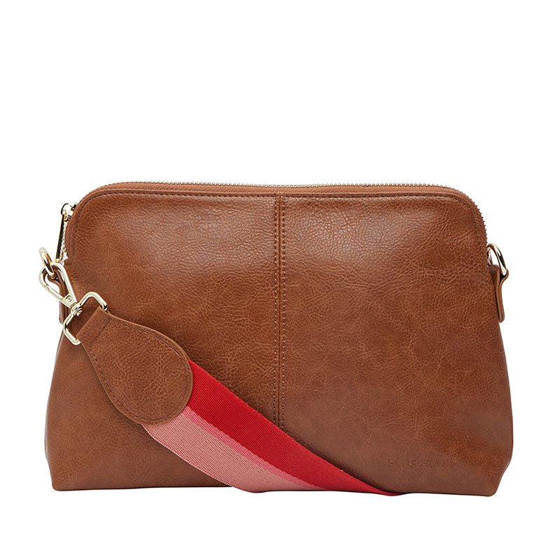 Find Large Burbank Crossbody Bag Tan Pebble - Elms + King at Bungalow Trading Co.