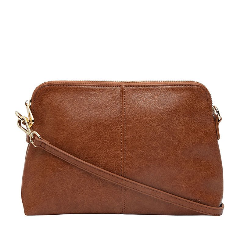Find Large Burbank Crossbody Bag Tan Pebble - Elms + King at Bungalow Trading Co.