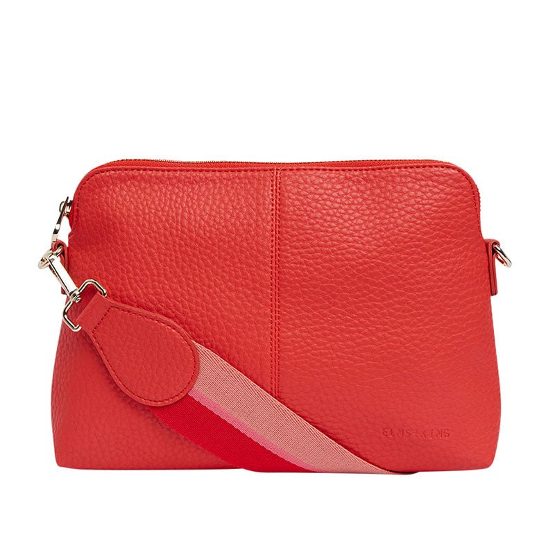 Find Large Burbank Crossbody Red - Elms + King at Bungalow Trading Co.