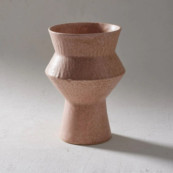 Find Larson Vase Large Terracotta - Indigo Love at Bungalow Trading Co.