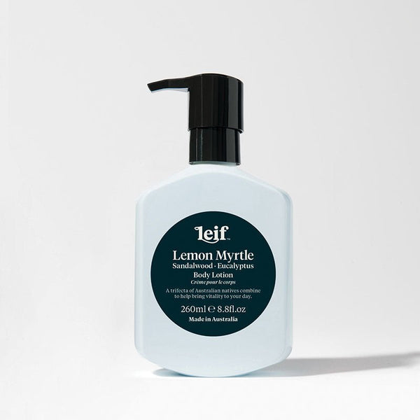 Find Lemon Myrtle Body Lotion 260ml - Leif at Bungalow Trading Co.