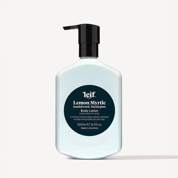 Find Lemon Myrtle Body Lotion 500ml - Leif at Bungalow Trading Co.
