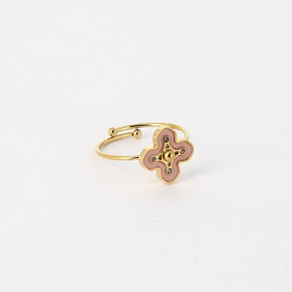 Find Leslie Ring Pink - Zag Bijoux at Bungalow Trading Co.