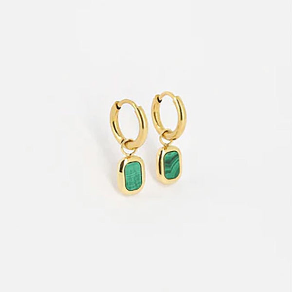Find Lilou Earrings Green - Zag Bijoux at Bungalow Trading Co.