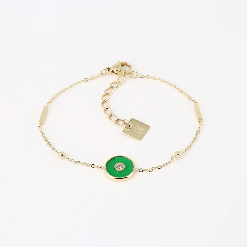 Find Liz Bracelet Green - Zag Bijoux at Bungalow Trading Co.