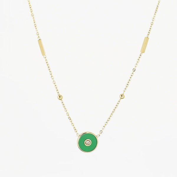 Find Liz Necklace Green - Zag Bijoux at Bungalow Trading Co.