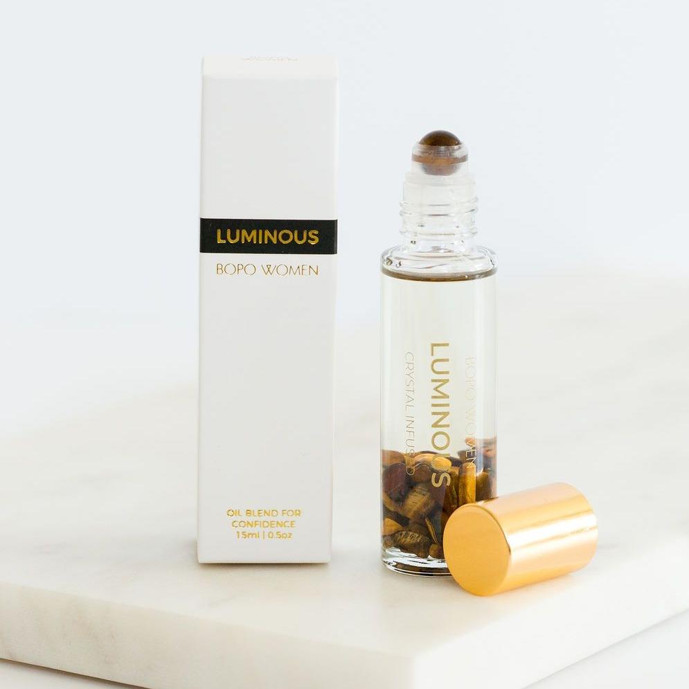 Find Luminous Crystal Perfume Roller - BOPO Women at Bungalow Trading Co.