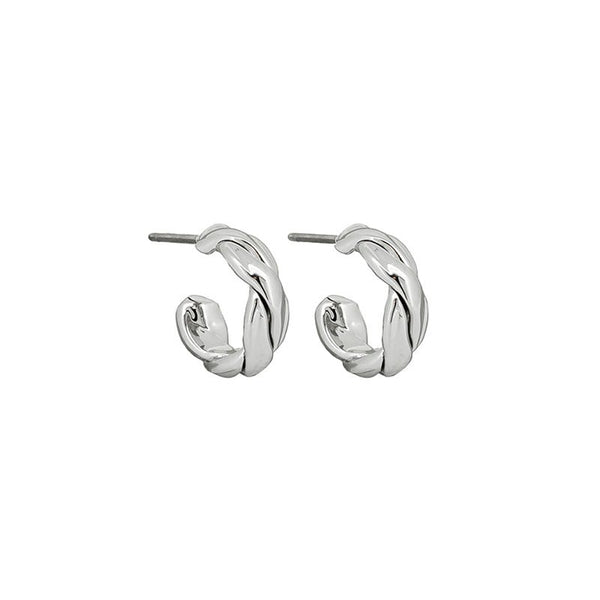 Find Mabel Twist Hoop Earrings - Tiger Tree at Bungalow Trading Co.