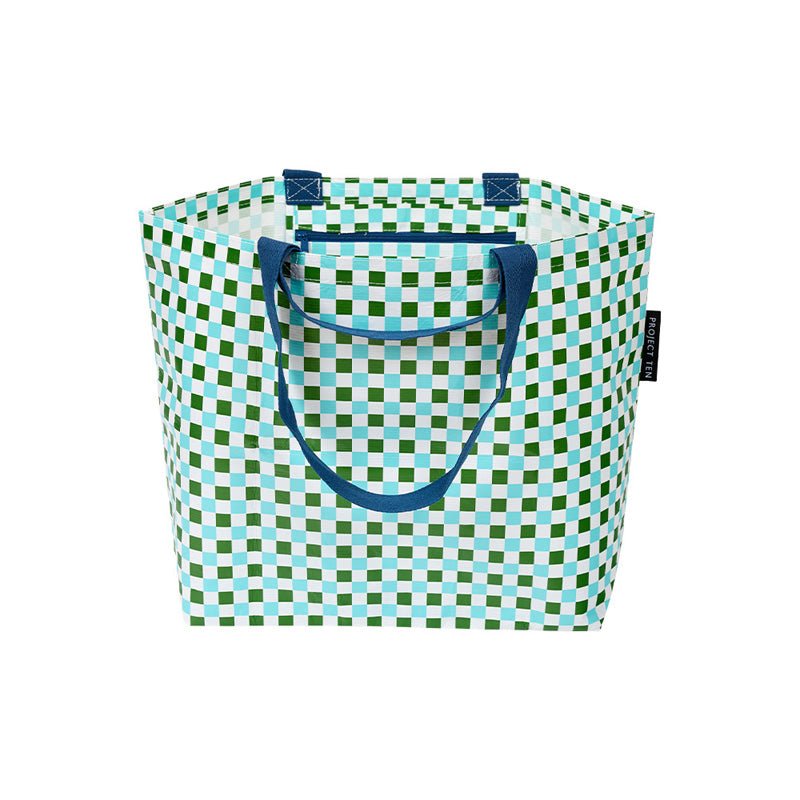 Find Medium Tote Checkers - Project Ten at Bungalow Trading Co.