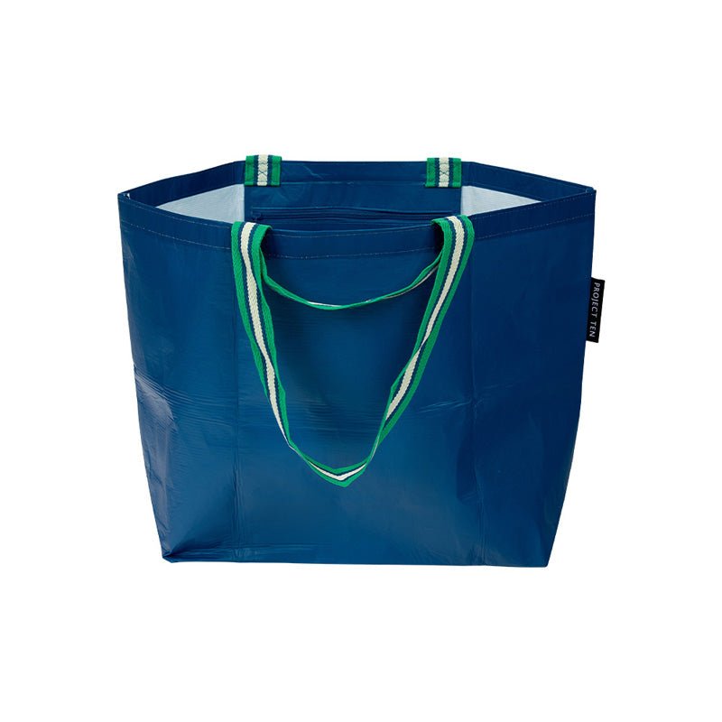 Find Medium Tote P10 Navy - Project Ten at Bungalow Trading Co.