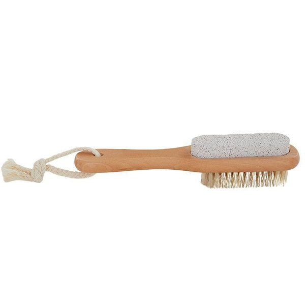 Find Meg Wooden Nail Brush with Handle - Coast to Coast at Bungalow Trading Co.
