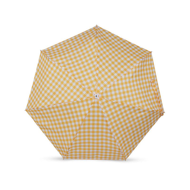 Find Micro Umbrella Yellow Gingham Hamond - Anatole at Bungalow Trading Co.