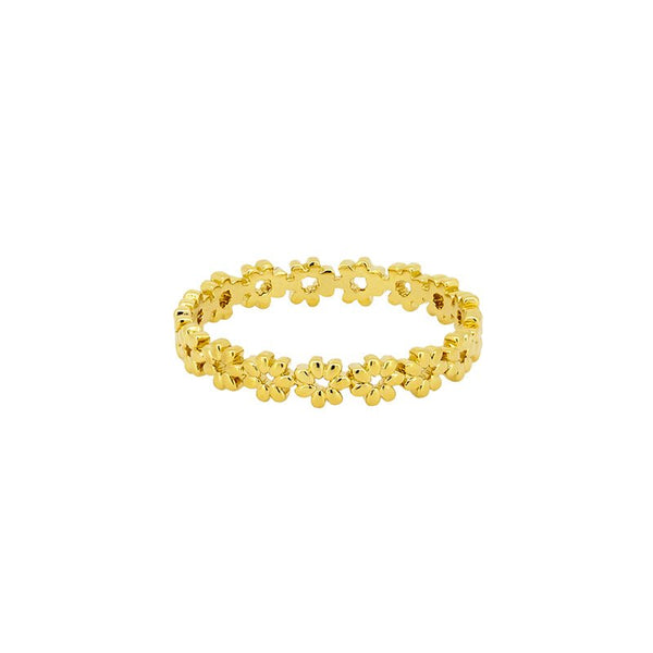 Find Mini Daisy Chain Ring Gold - Tiger Tree at Bungalow Trading Co.