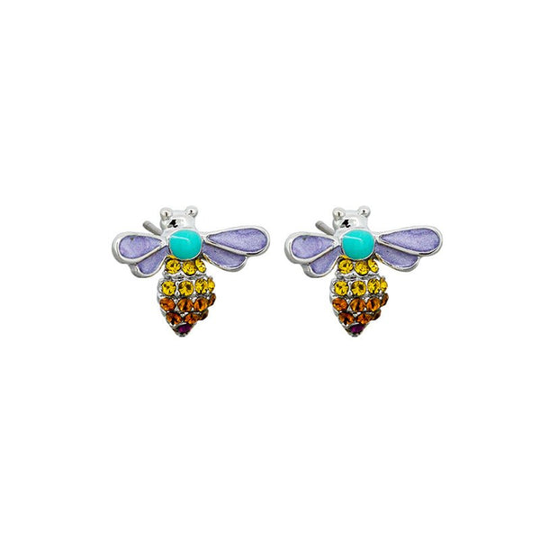 Find Multi Busy Bee Earrings - Tiger Tree at Bungalow Trading Co.