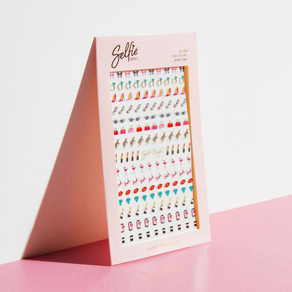 Find Nail Art Stickers Girls Night - Selfie Nails at Bungalow Trading Co.