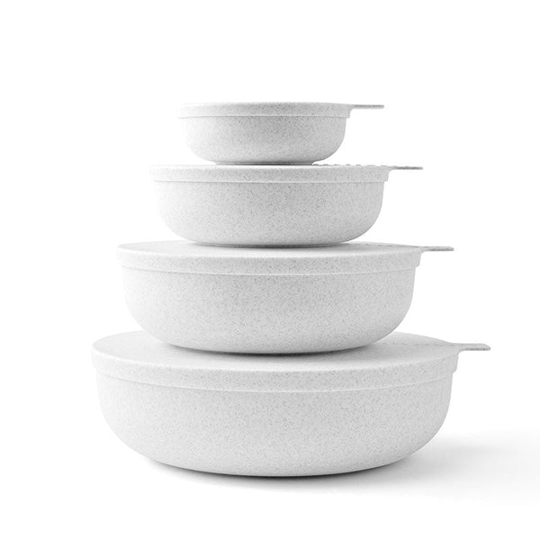 Find Nesting Bowl 4 Piece Speckle - Styleware at Bungalow Trading Co.