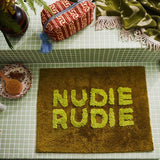 Find Nudie Rudie Bath Mat Mini - Artichoke - Sage & Clare at Bungalow Trading Co.