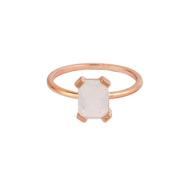 Find Opal Baguette Crystal Ring - Tiger Tree at Bungalow Trading Co.