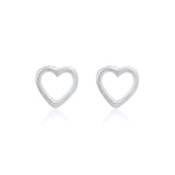 Find Open Heart Stud Earrings - Linda Tahija at Bungalow Trading Co.