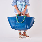 Find Oversize Tote P10 Navy - Project Ten at Bungalow Trading Co.
