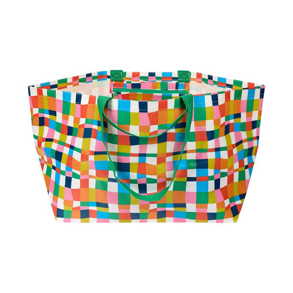 Find Oversize Tote Rainbow Weave - Project Ten at Bungalow Trading Co.