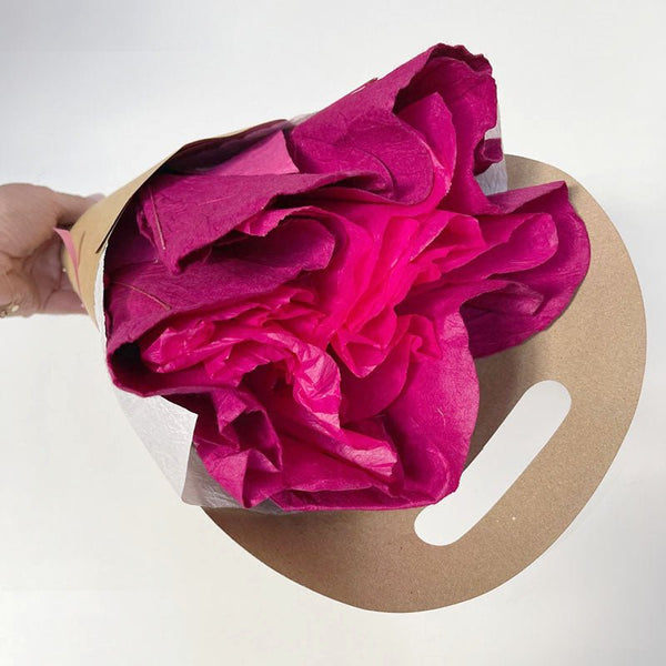 Find Paper Flower Large Magenta - Bungalow Trading Co at Bungalow Trading Co.