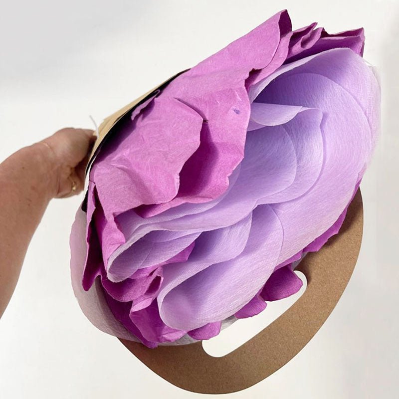 Find Paper Flower Large Mauve - Bungalow Trading Co at Bungalow Trading Co.