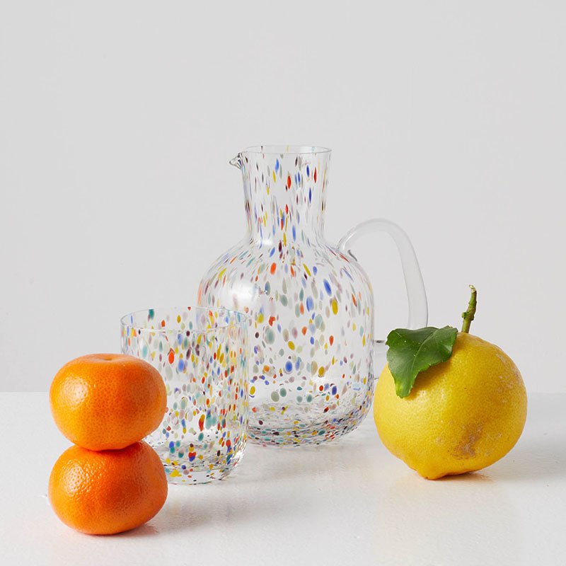Find Party Speckle Carafe & Glass - Kip & Co at Bungalow Trading Co.